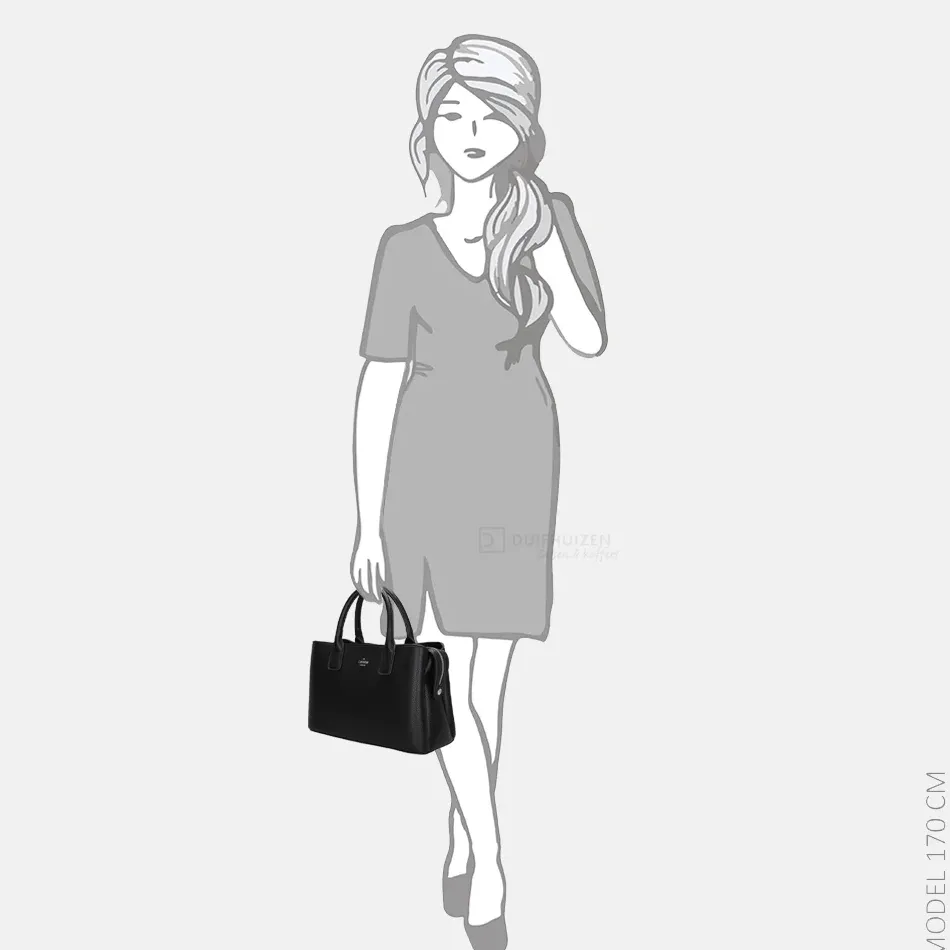 Handtassen^Charm London Muggiano handtas M zwart