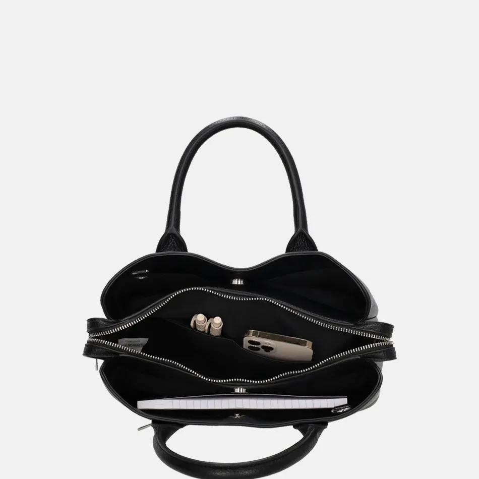 Handtassen^Charm London Muggiano handtas M zwart