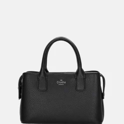 Handtassen^Charm London Muggiano handtas S zwart