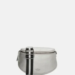 Crossbody Tassen^Charm London New York crossbody tas silver