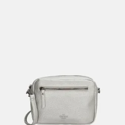 Crossbody Tassen^Charm London New York crossbody tas S silver