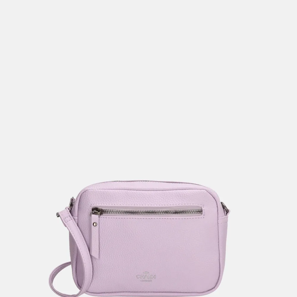 Crossbody Tassen^Charm London New York crossbody tas S lila
