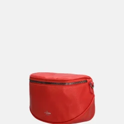 Crossbody Tassen^Charm London New York crossbody tas rood