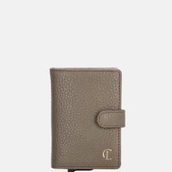 Pasjeshouders | Dames Portemonnees^Charm London pasjeshouder taupe