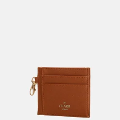 Pasjeshouders | Dames Portemonnees^Charm London pasjeshouder cognac