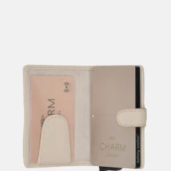 Pasjeshouders | Dames Portemonnees^Charm London pasjeshouder creme