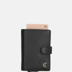 Pasjeshouders | Dames Portemonnees^Charm London pasjeshouder zwart