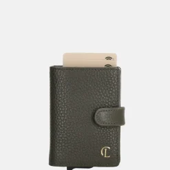 Pasjeshouders | Dames Portemonnees^Charm London pasjeshouder donkergroen