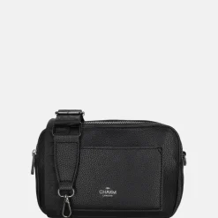 Crossbody Tassen^Charm London Pentonville crossbody tas zwart