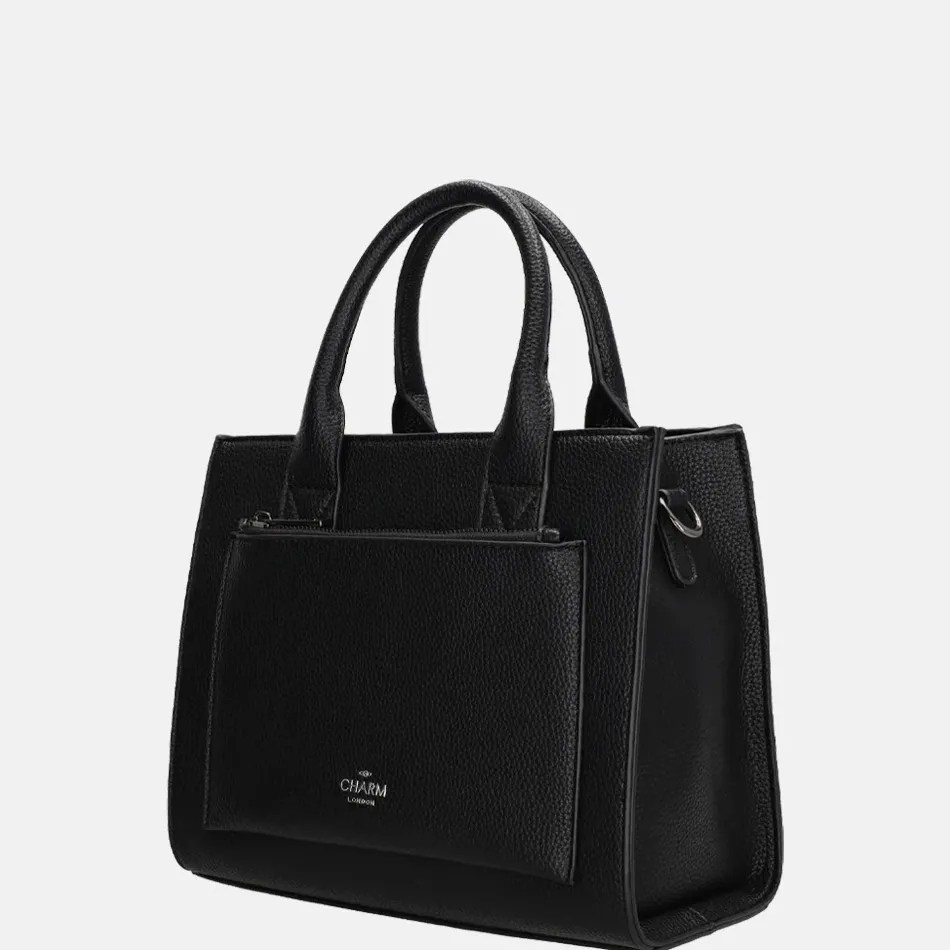 Handtassen^Charm London Pentonville handtas zwart