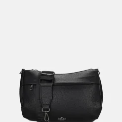 Schoudertassen^Charm London Pentonville schoudertas zwart