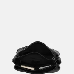 Schoudertassen^Charm London Pentonville schoudertas zwart