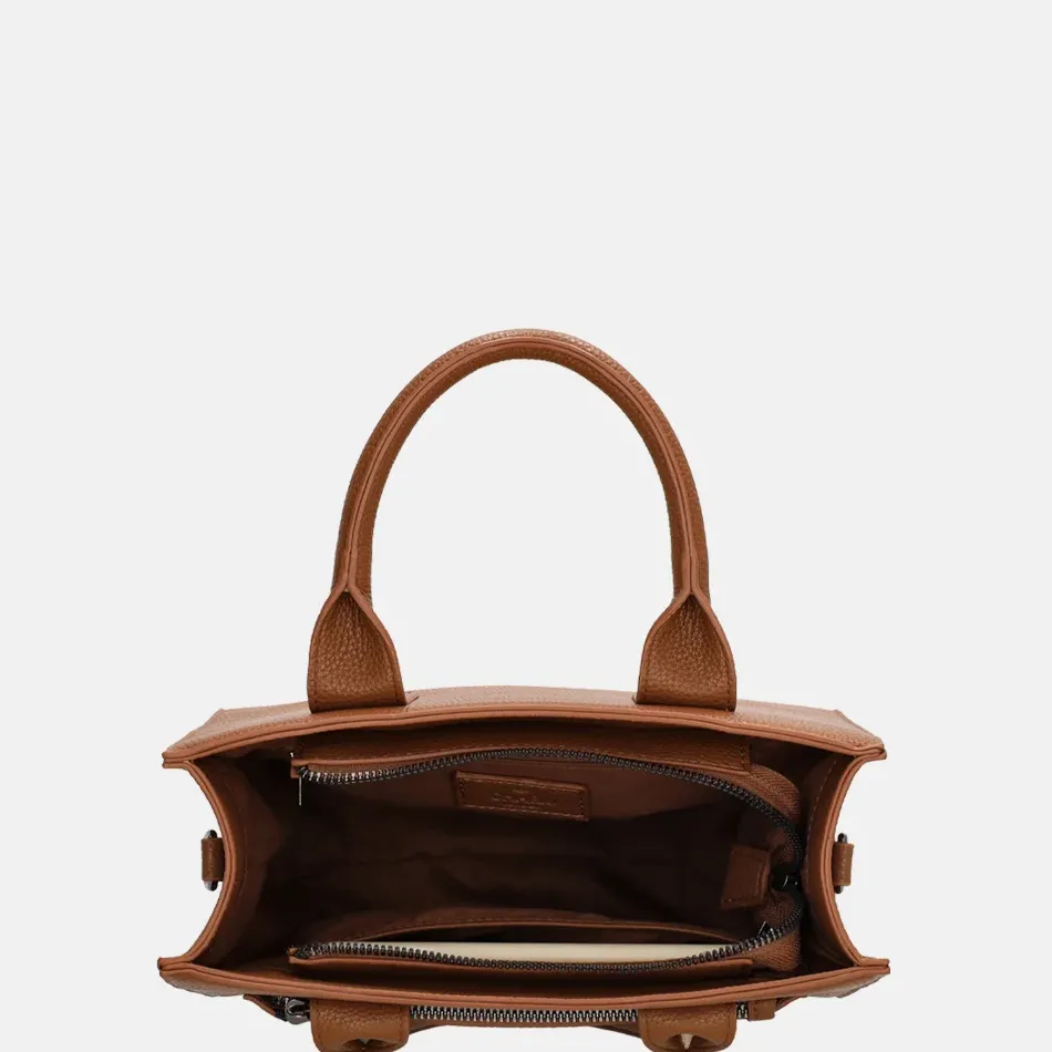 Handtassen^Charm London Pentonville handtas cognac