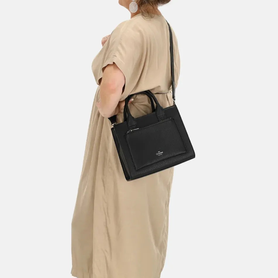 Handtassen^Charm London Pentonville handtas zwart