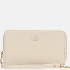 Dames Portemonnees^Charm London portemonnee L creme