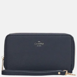 Dames Portemonnees^Charm London portemonnee L blauw