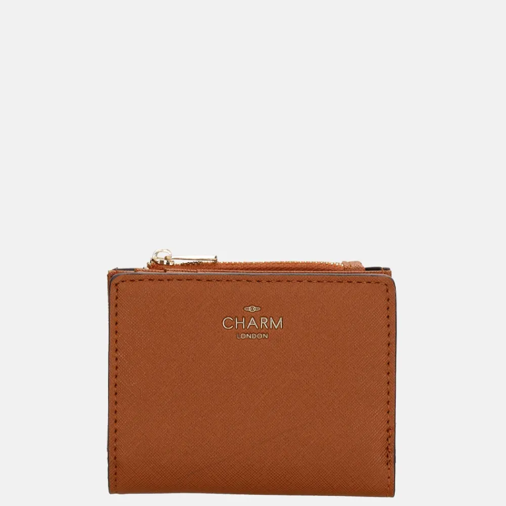 Dames Portemonnees^Charm London portemonnee cognac