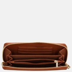 Dames Portemonnees^Charm London portemonnee L cognac