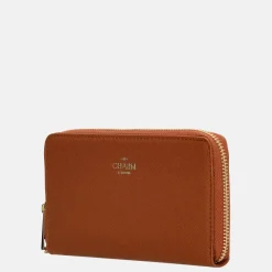 Dames Portemonnees^Charm London portemonnee L cognac