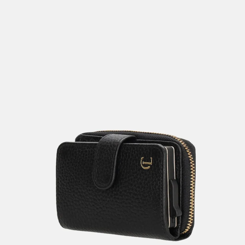 Dames Portemonnees^Charm London safety wallet portemonnee zwart