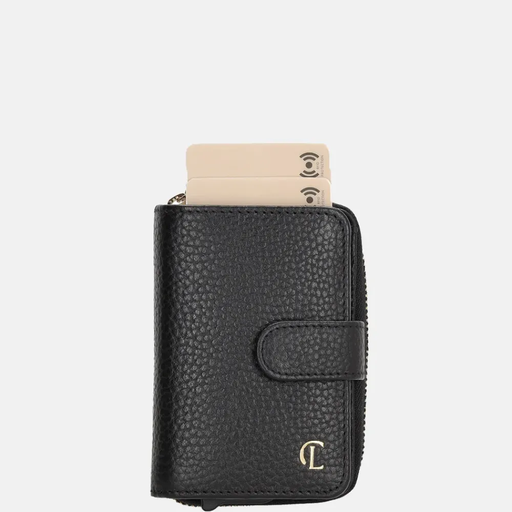 Dames Portemonnees^Charm London safety wallet portemonnee zwart