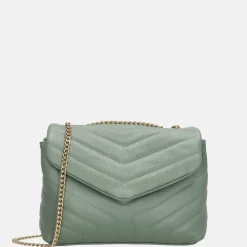 Schoudertassen^Charm London schoudertas pistache