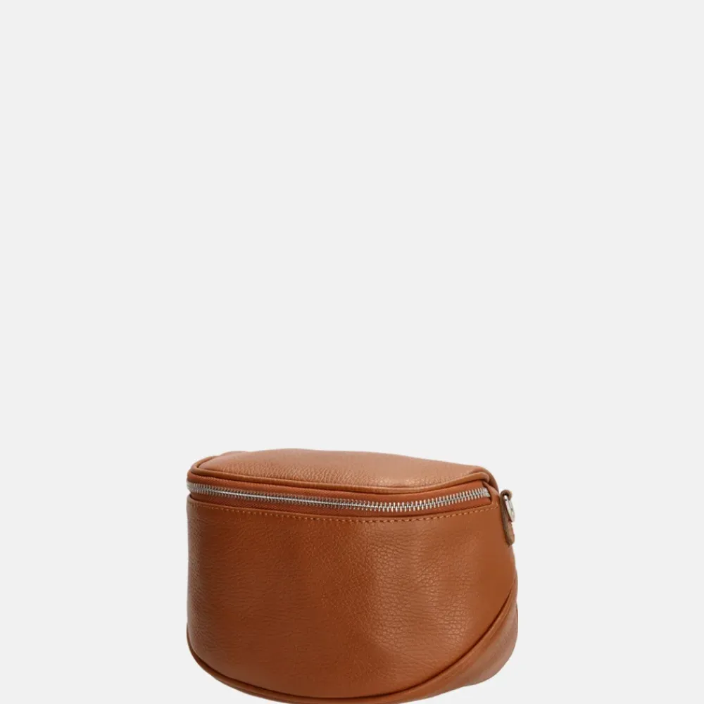 Schoudertassen^Charm London schoudertas cognac