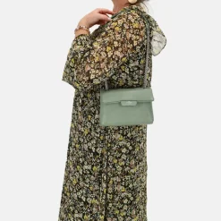 Schoudertassen^Charm London schoudertas pistache