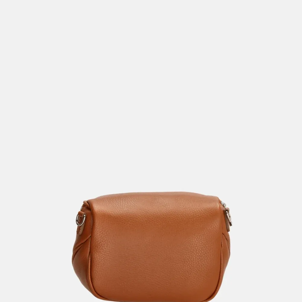 Schoudertassen^Charm London schoudertas cognac