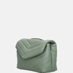Schoudertassen^Charm London schoudertas pistache