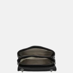 Schoudertassen^Charm London schoudertas zwart