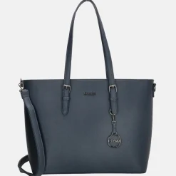 Shoppers^Charm London shopper L blauw