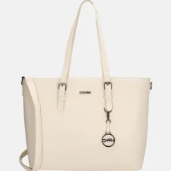 Shoppers^Charm London shopper L creme