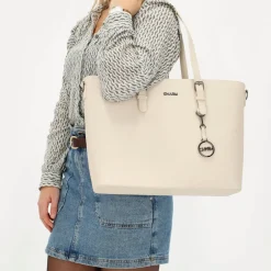 Shoppers^Charm London shopper L creme