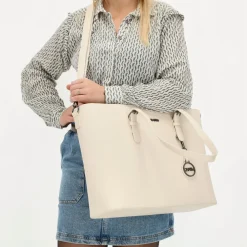Shoppers^Charm London shopper L creme
