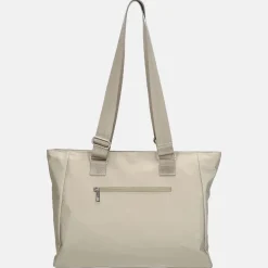 Shoppers^Charm London shopper licht grijs