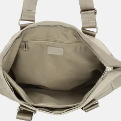 Shoppers^Charm London shopper licht grijs