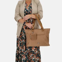 Shoppers^Charm London shopper taupe