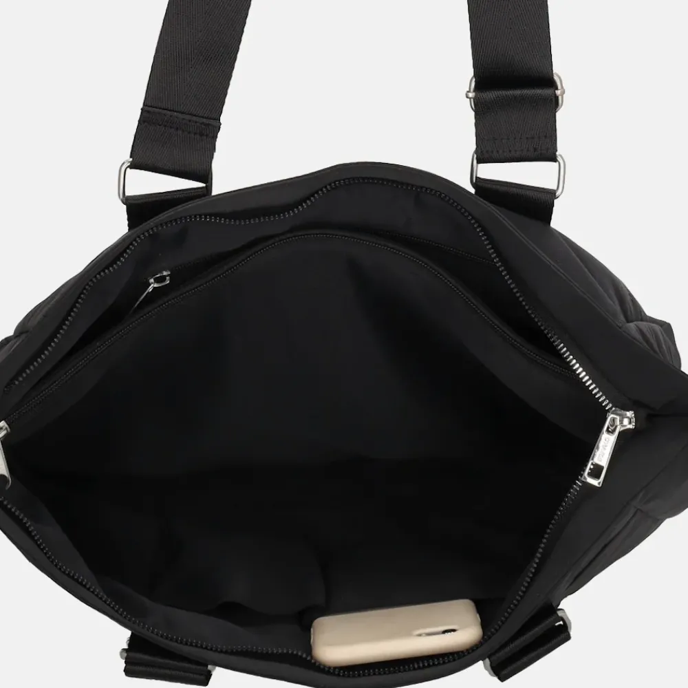 Shoppers^Charm London shopper zwart