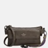 Crossbody Tassen^Charm London Tottingham crossbody tas S donkerbruin