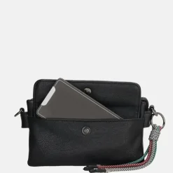 Crossbody Tassen^Charm London Tottingham crossbody tas S black
