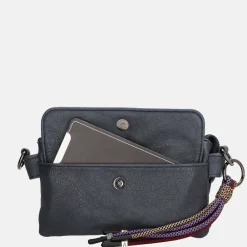 Crossbody Tassen^Charm London Tottingham crossbody tas S blauw