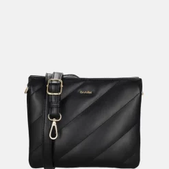Crossbody Tassen^Charm London Via Dante crossbody tas zwart