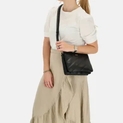 Crossbody Tassen^Charm London Via Dante crossbody tas zwart