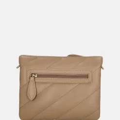 Crossbody Tassen^Charm London Via Dante crossbody tas taupe