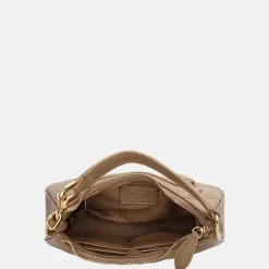 Handtassen^Charm London Viodante handtas taupe