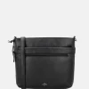 Crossbody Tassen^Charm London Washington crossbody tas zwart