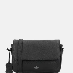 Crossbody Tassen^Charm London Washington crossbody tas zwart