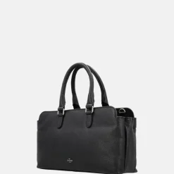 Handtassen^Charm London Washington handtas zwart