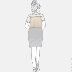 Vrijetijd Rugzakken | Fashion Rugzakken^Charm London Washington rugzak creme